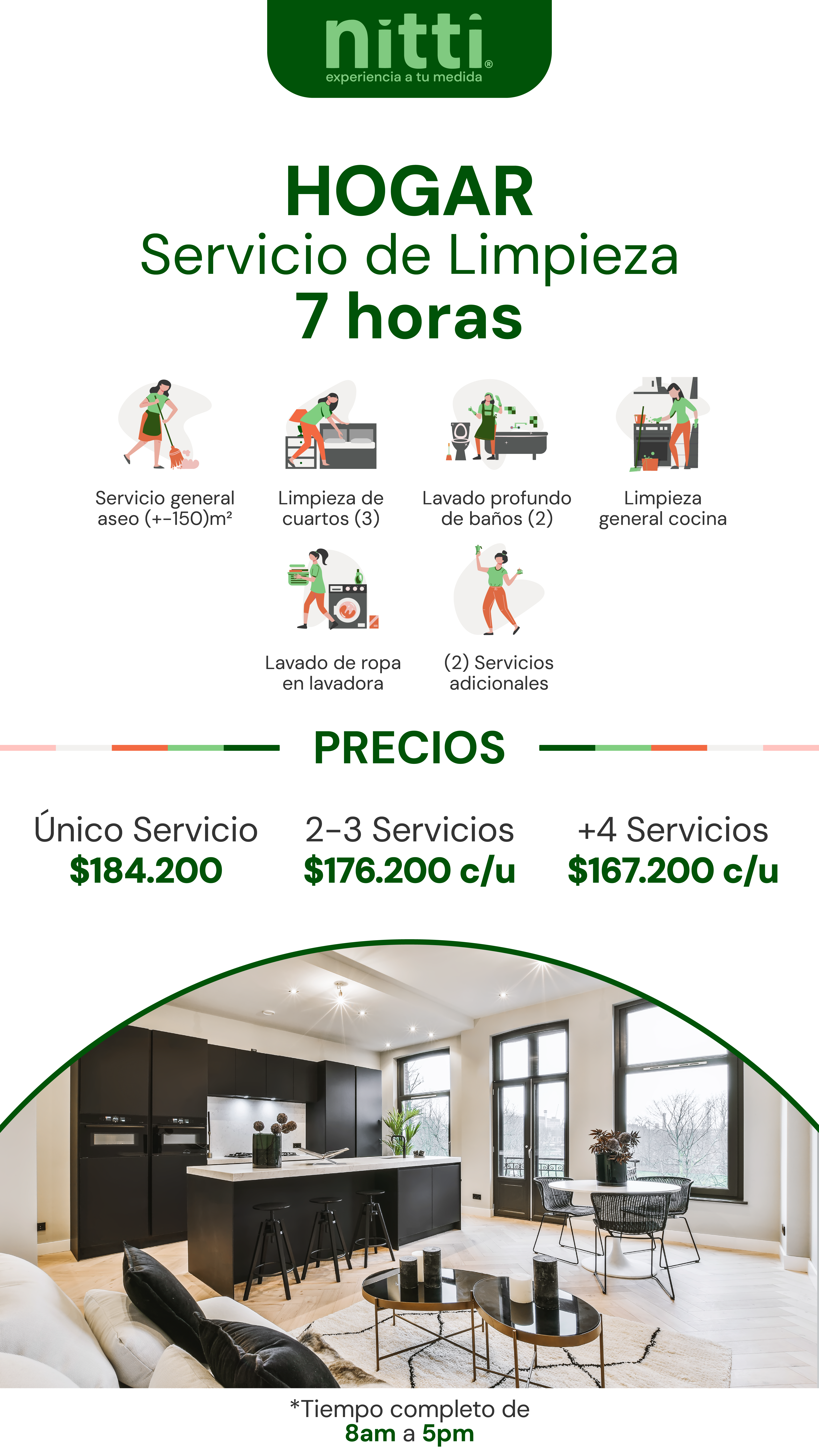 Servicio de limpieza 7 horas - Imagen 2